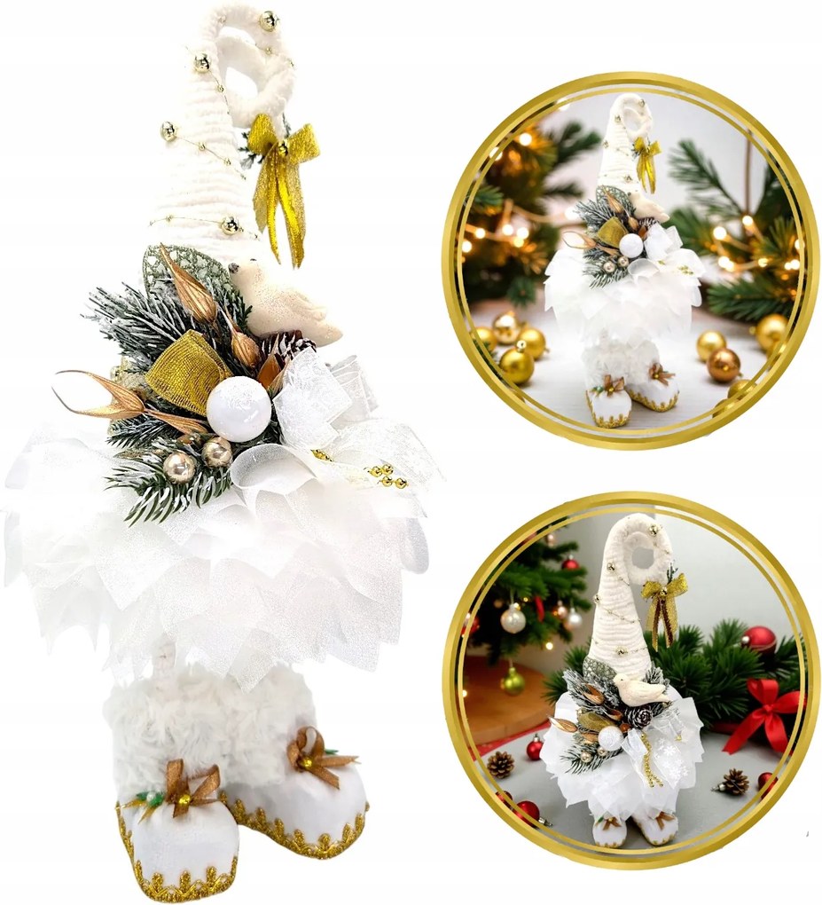 Manó Karácsonyi Manó Nagy Manó Kézzel Készített Homemade Nád Dekoráció