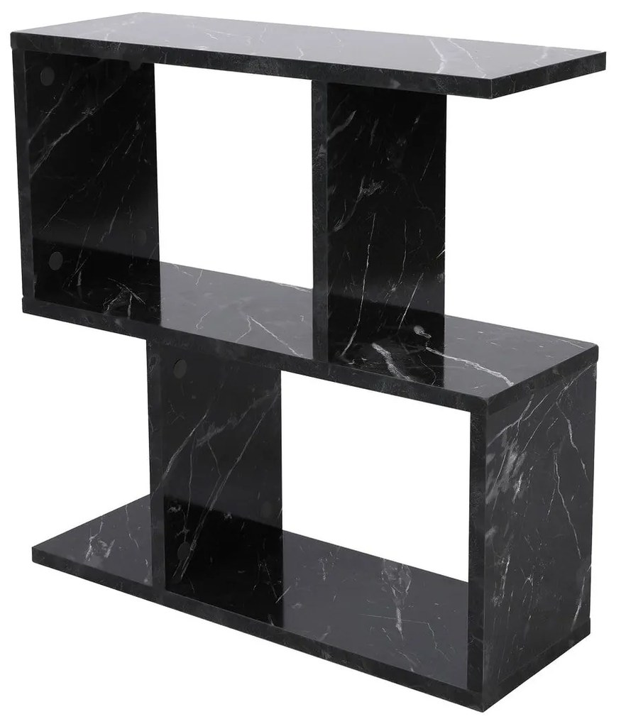 Kis asztal Life - Fekete, Marble