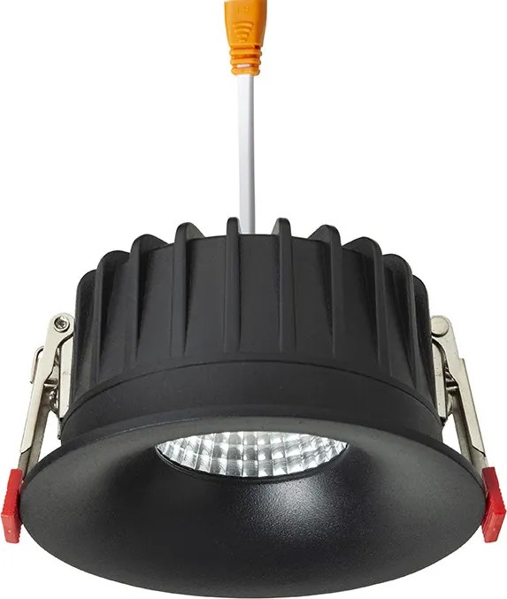 RENDL FLEUR IP54 DIMM süllyesztett lámpa fekete 230V LED 15W 60° IP54 3000K