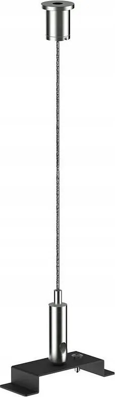 Mennyezeti elem Akasztó CL Office Ezüst Fekete Rögzítés Otthoni Lámpához