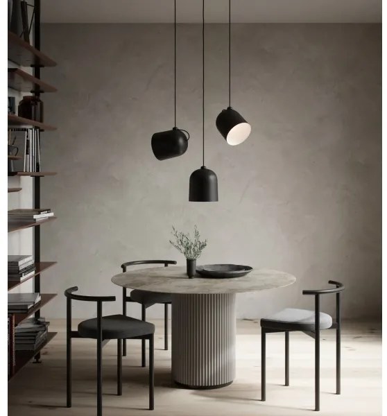 Nordlux - ANGLE zsinóros függőlámpa 1xE27/25W/230V fekete