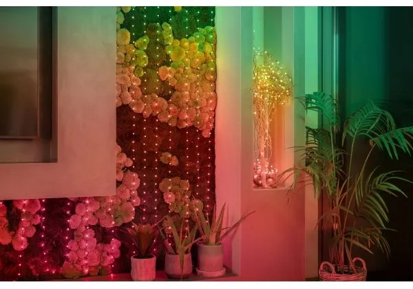 Twinkly TWKP200RGB-G - LED RGB Dimmelhető karácsonyi lánc 200xLED 14 m USB Wi-Fi