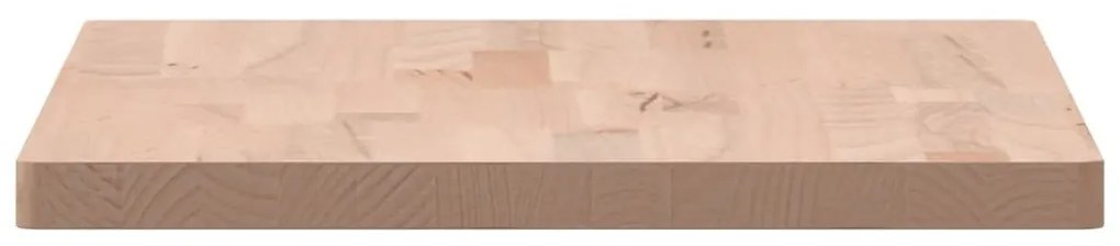 tömör bükkfa téglalap alakú asztallap 60x40x2,5 cm