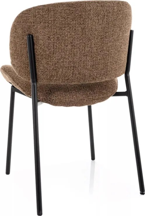 Kiso Noelle étkezőszék cappuccino/fekete