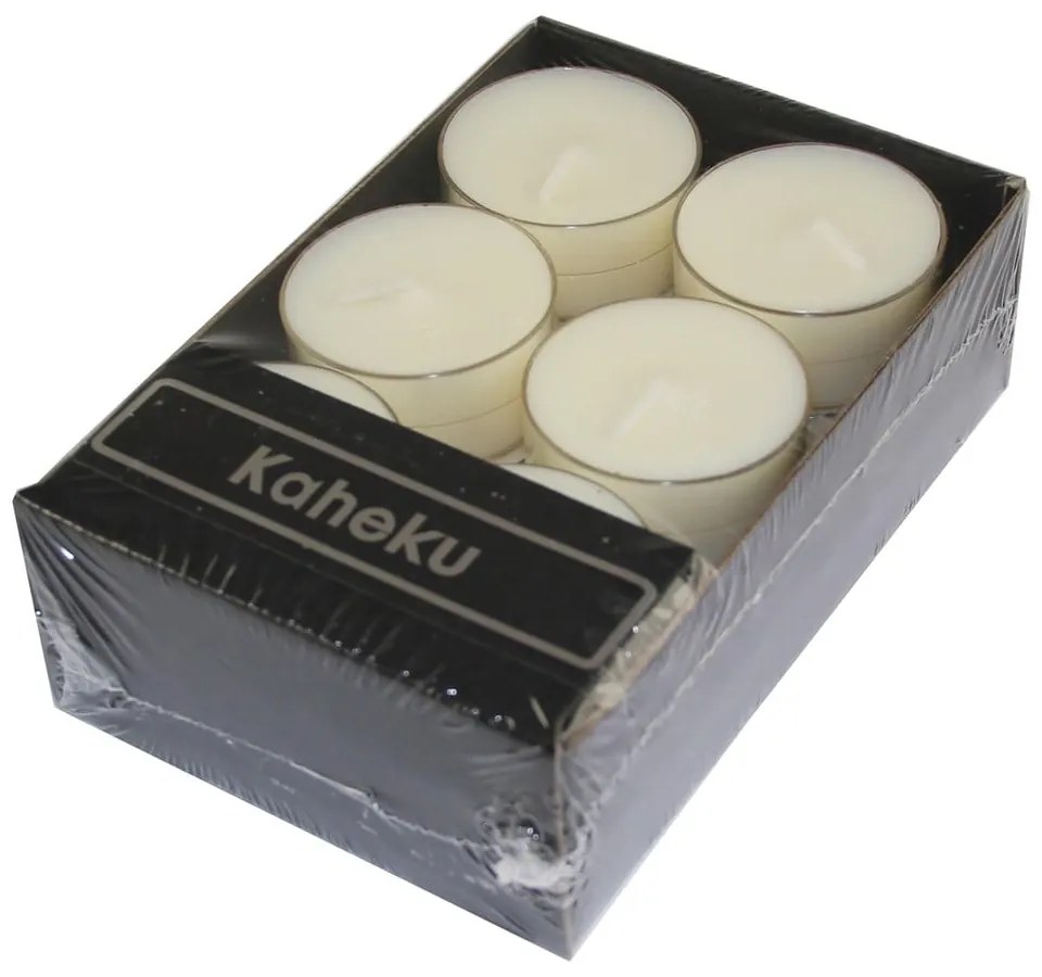 Teamécses típusú gyertya készlet 12 db-os, égési idő 4 ó Silea – Ego Dekor