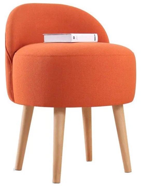 NIKI puff, átmérő 46 cm, narancssárga