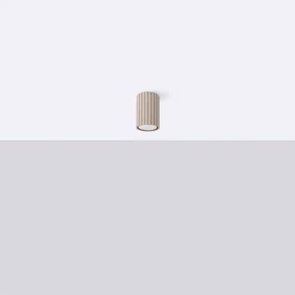 Brilagi - CRESTO LED spotlámpa 1xGU10/10W/230V 10 cm taupe