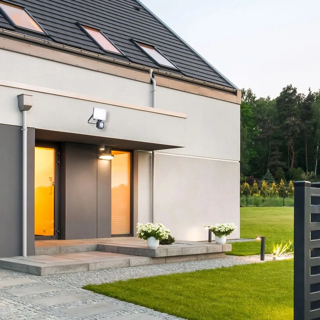 EKO LIGHT EKN9017 FLOODLIGHT Kültéri Reflektor Fekete LED IP44
