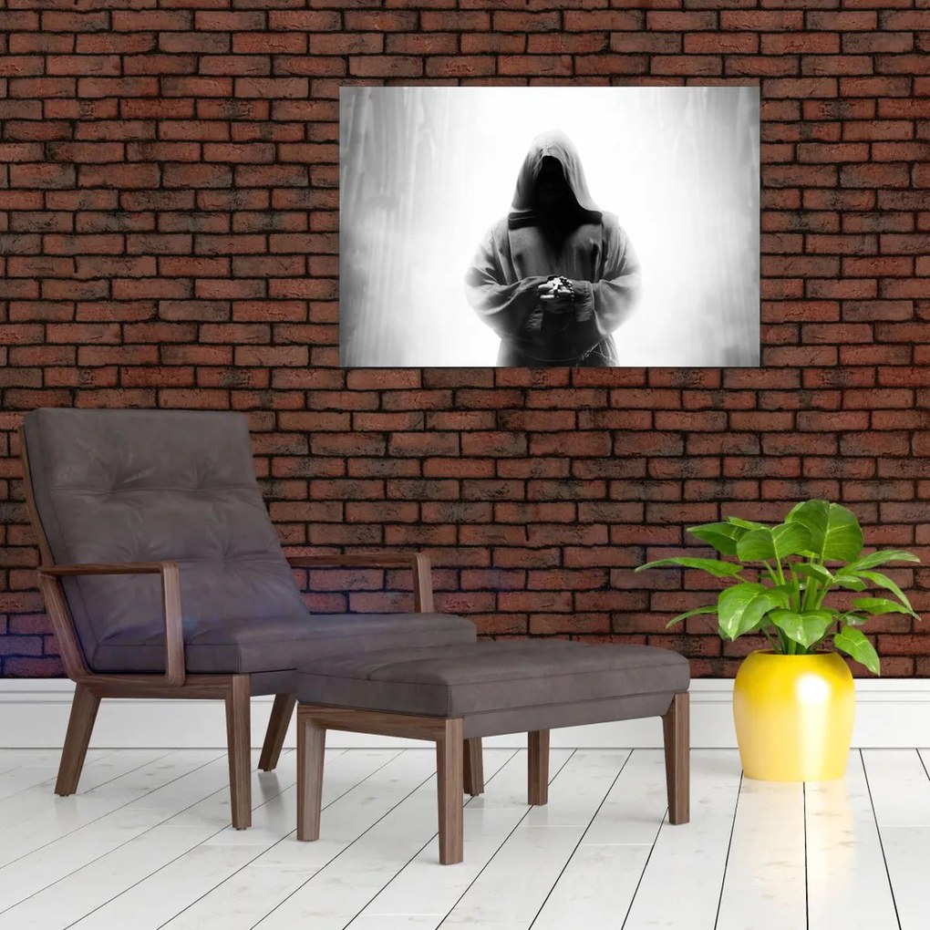 Kép - Egy szerzetes egy kolostorban (90x60 cm)