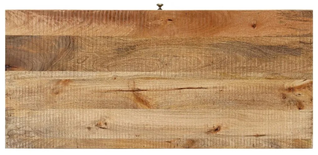 tömör mangófa dohányzóasztal 110 x 50 x 40 cm