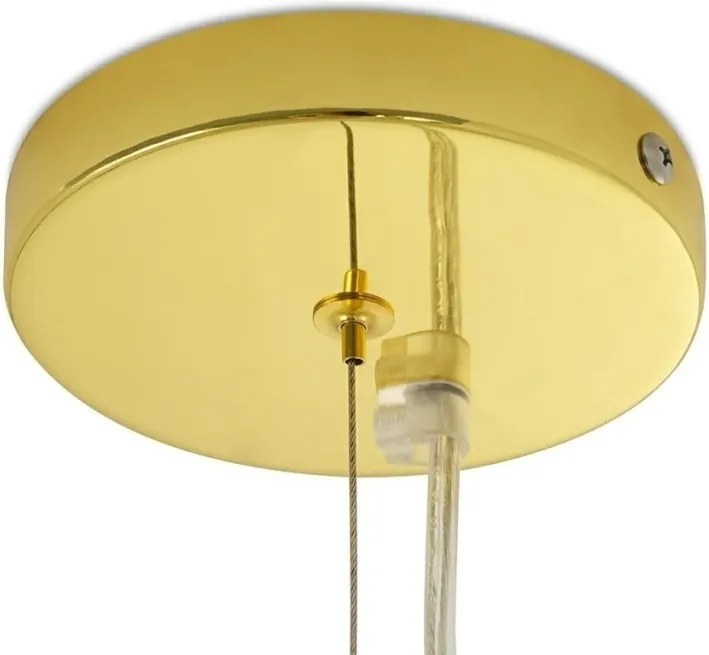 King Home ATOMIC LONG DW-d1005-10C.GOLD Függőlámpa 10x10W/G9 IP20