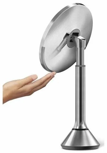 Simplehuman Sensor Touch DUAL kozmetikai LED tükör, 5x nagyítás, matt ezüst