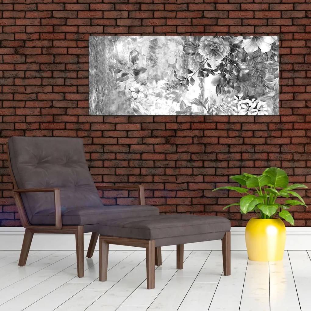 Kép - Romantikus kert (120x50 cm)