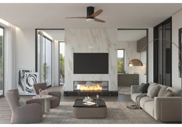 Immax NEO 07142-B- LED Mennyezeti ventilátor NEO LITE VENTO 18W/230V Tuya Wi-Fi + távirányító