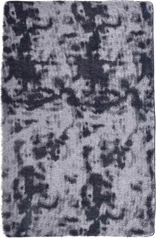 vidaXL sötétszürke hosszú szálú NAVARRA bozontos szőnyeg 130x200 cm