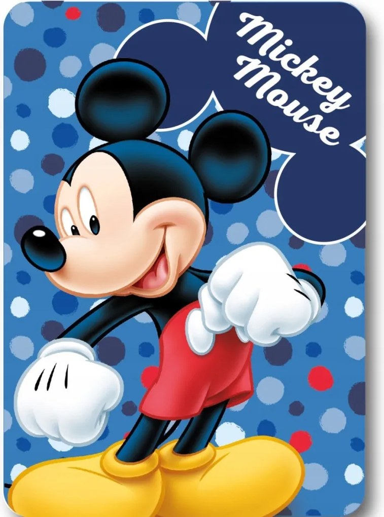 Disney Mickey Dots polár takaró 100x140cm