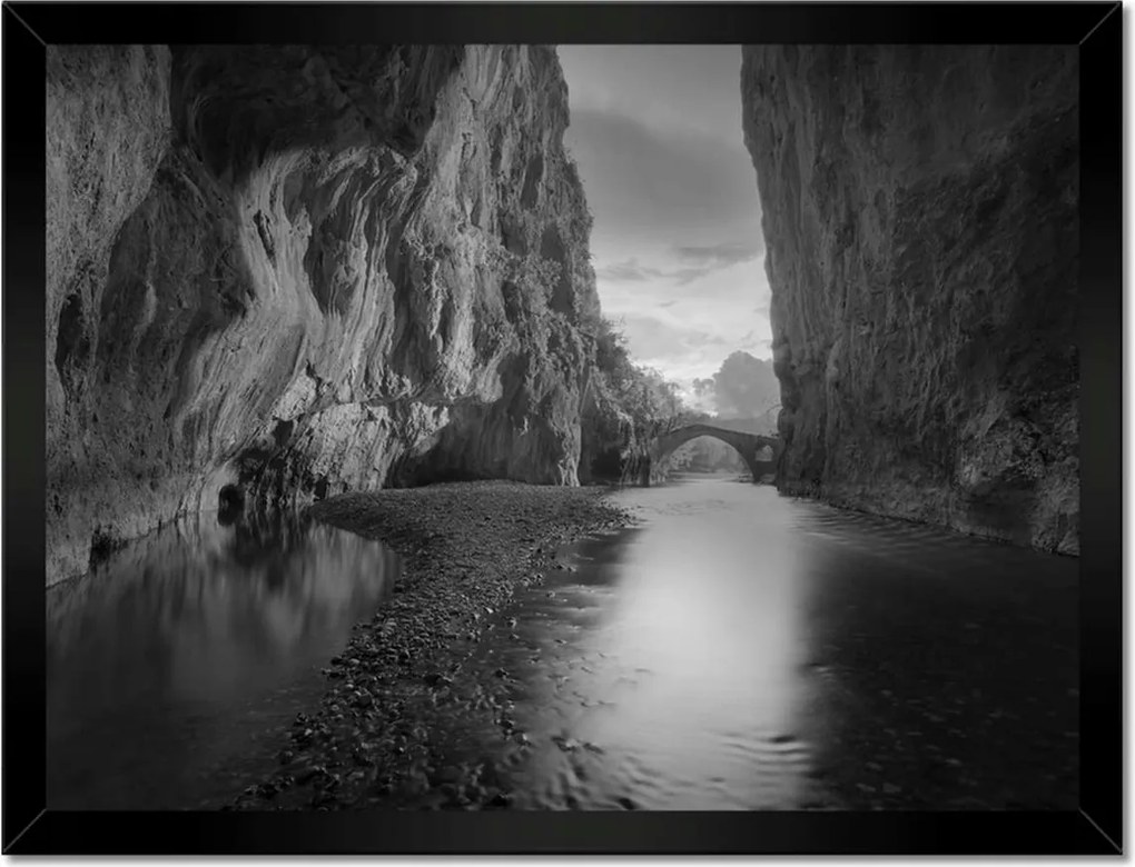 Poszterek keretben 40x30 Misztikus átjáró Kilátás