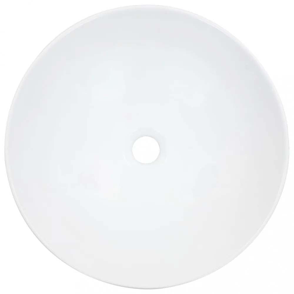 Fehér kerámia mosdókagyló 41 x 12,5 cm