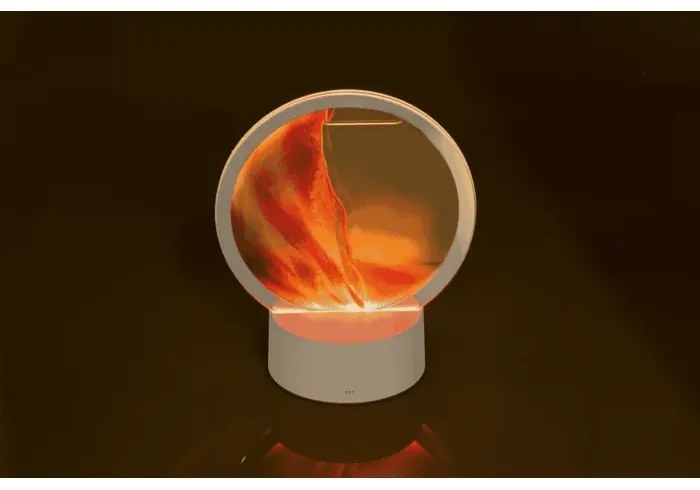 LED mozgó homokkép - piros