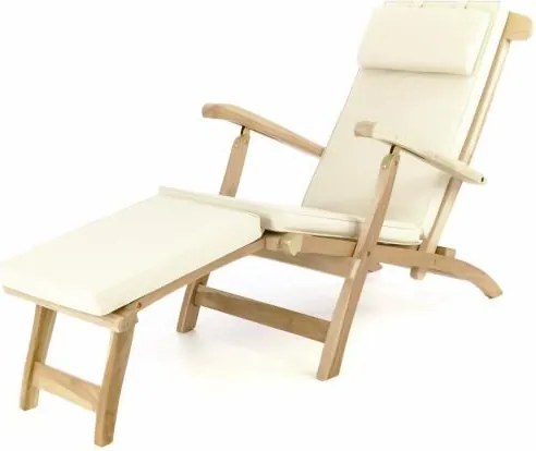 Kerti nyugágy FLORENTINE párnával - bézs