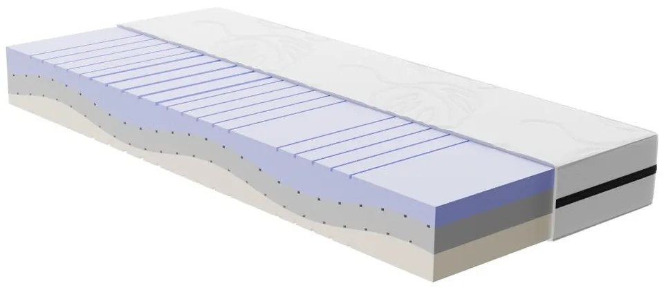 Közepes keménységű hab matrac 200x200 cm Sleepy Aura – Bonami Selection