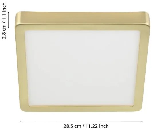 Eglo 900184 - FUEVA mennyezeti LED lámpatest/20,5W/230V