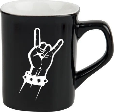 Kerámia bögre 250 ml rock nyomat Rock n roll