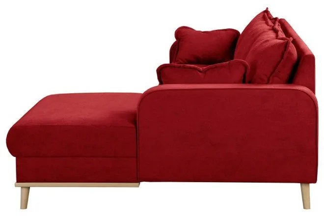 Piros sarokkanapé (jobb oldali) Beata – Ropez