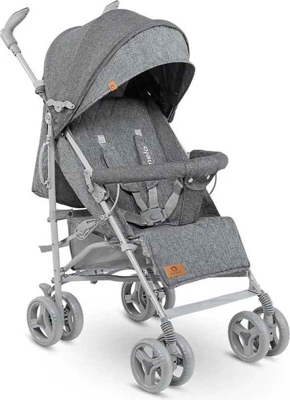 Lionelo - esernyő típusú babakocsi IRMA szürke/sötétszürke