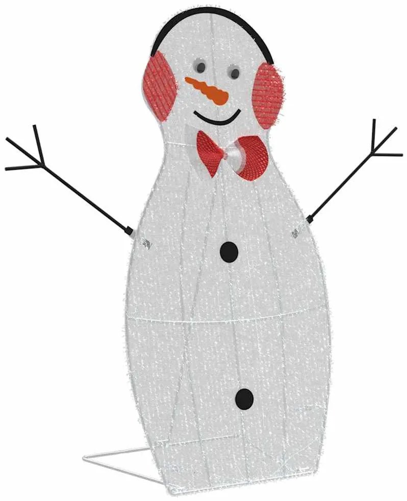 Világító Hóember Család 3 pcs Meleg fehér Poliészter