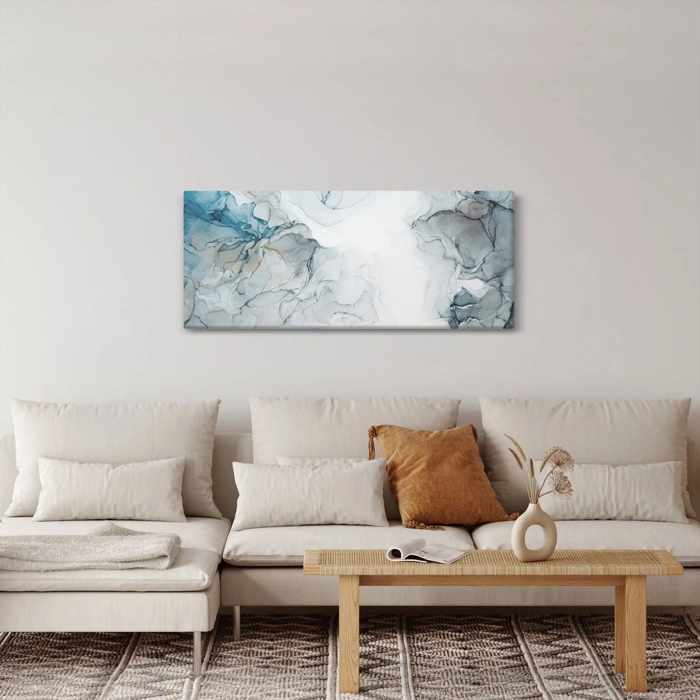 Kép - Kék márvány (120x50 cm)