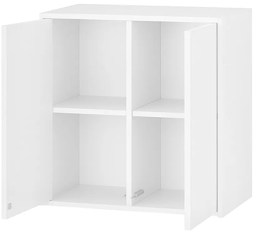 Boxie 2 ajtós fali szekrény 80x80x37 cm fehér