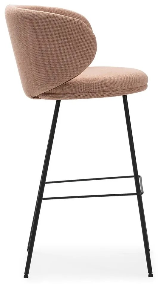 Világos rózsaszín bárszék szett 2 db-os (ülésmagasság 65 cm) Rush – Marckeric