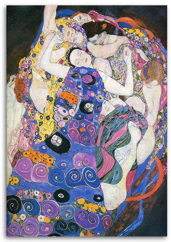 Gario Vászonkép Szüzek - Gustav Klimt, reprodukció Méret: 40 x 60 cm