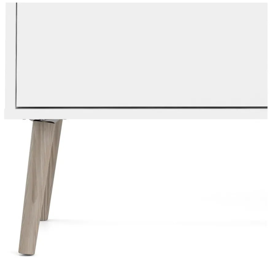 Fehér komód 196x82x39 cm Oslo – Tvilum