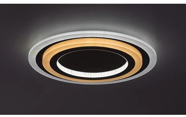 Rabalux 71315 - LED fényerőszabályozható mennyezeti lámpa TANELI 56W/230V 3000/4000/6000K króm + távirányító