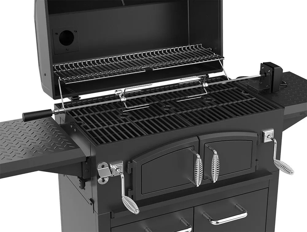 Avenberg RANGLER Multifunkciós grill füstőlővel