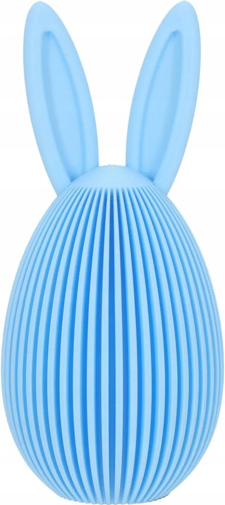 Húsvéti tojás figura fülekkel nagy kék
