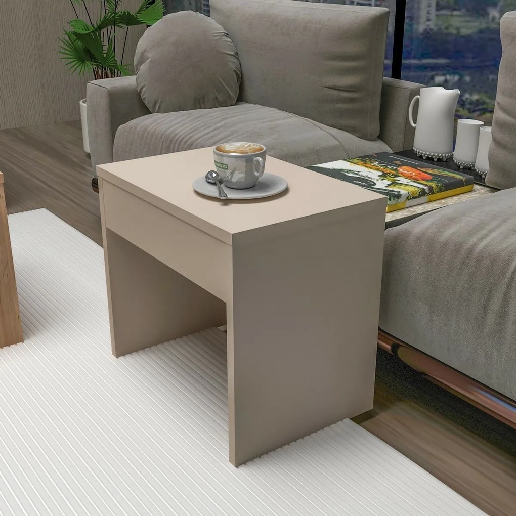 Sartos Beige and Atlantic Pinedohányzóasztal-készlet, 3 db