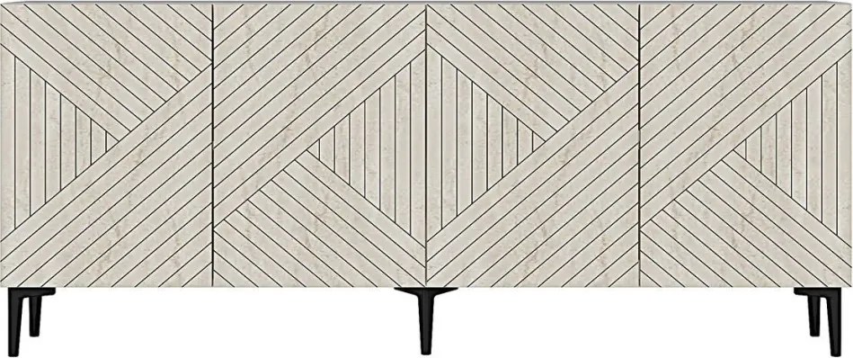 Ferrro 180 - White, Travertine