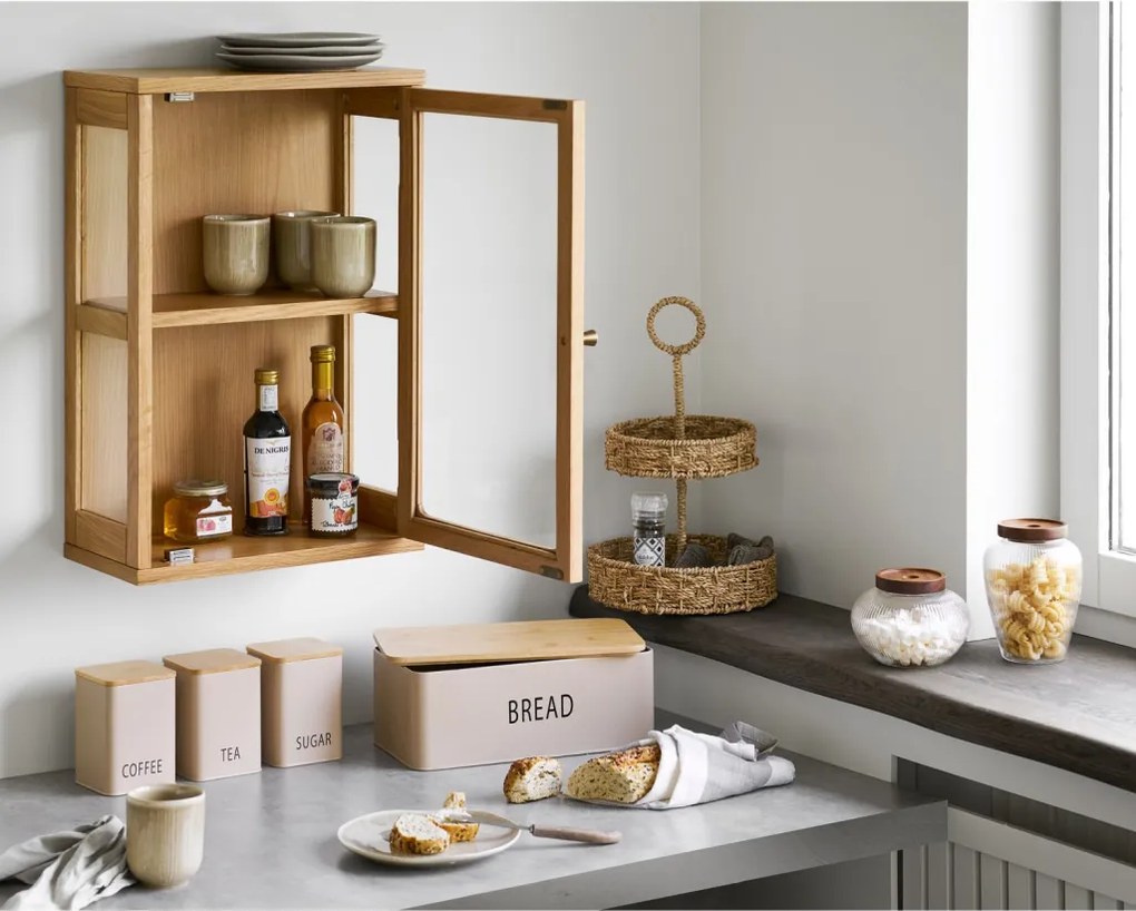 Maya üveg tárolódoboz, 2-es szett