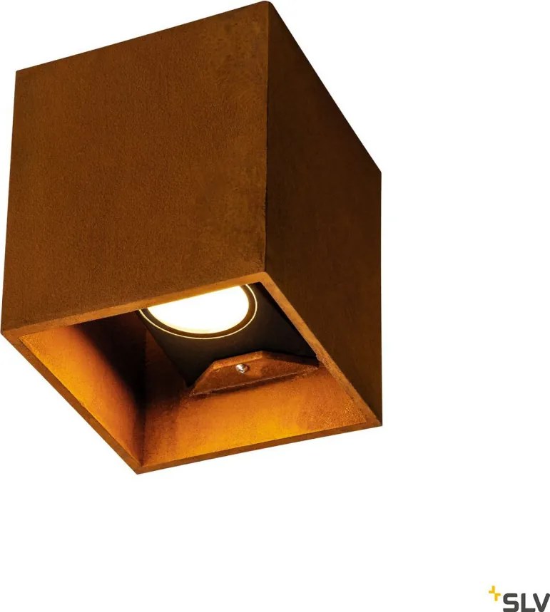 SLV 1004650 RUSTY Modern Kültéri Fali Lámpa Antracit, Rozsdás LED IP65