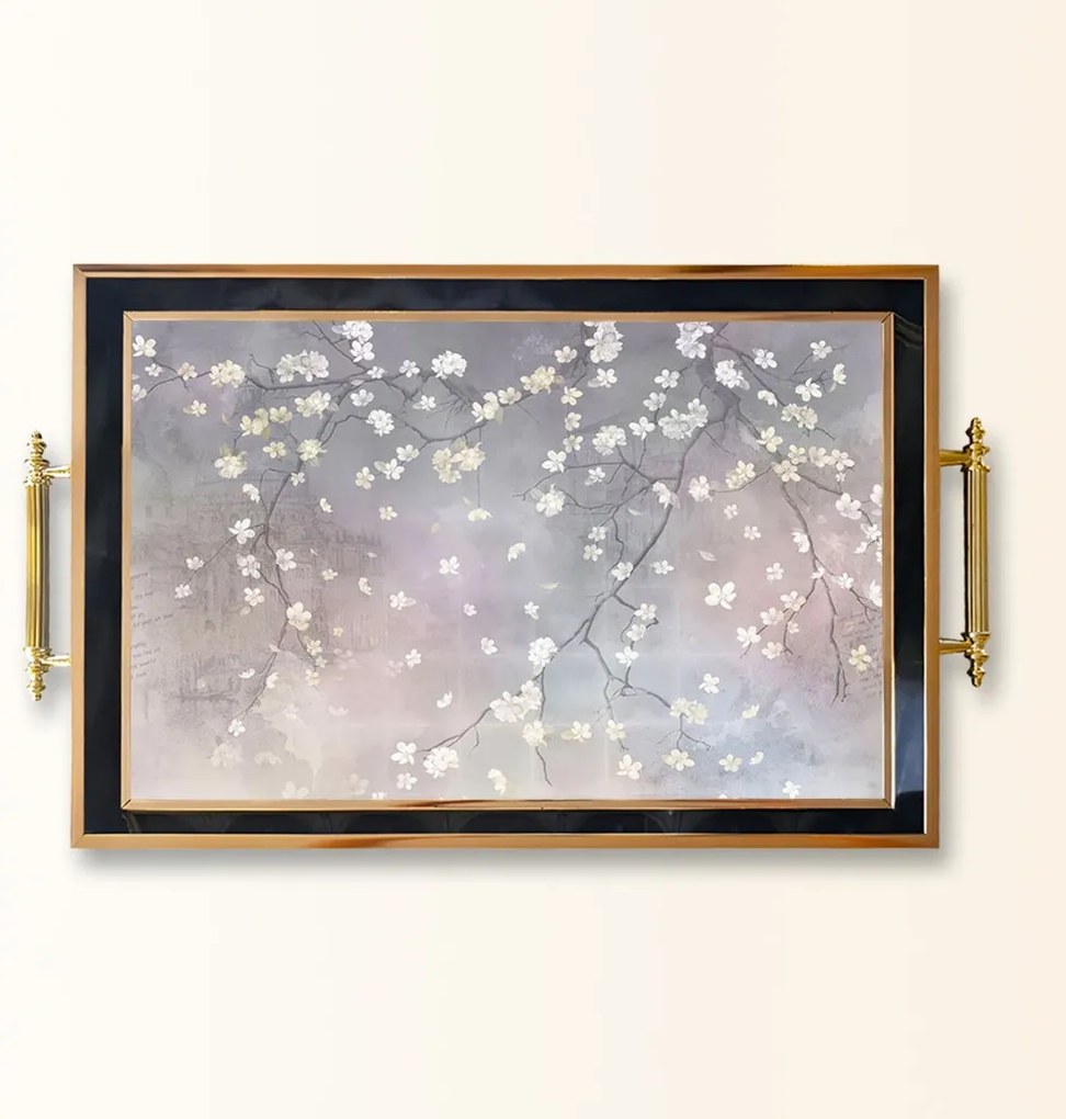 Üveg tálca, 38×24 cm – TPA9813