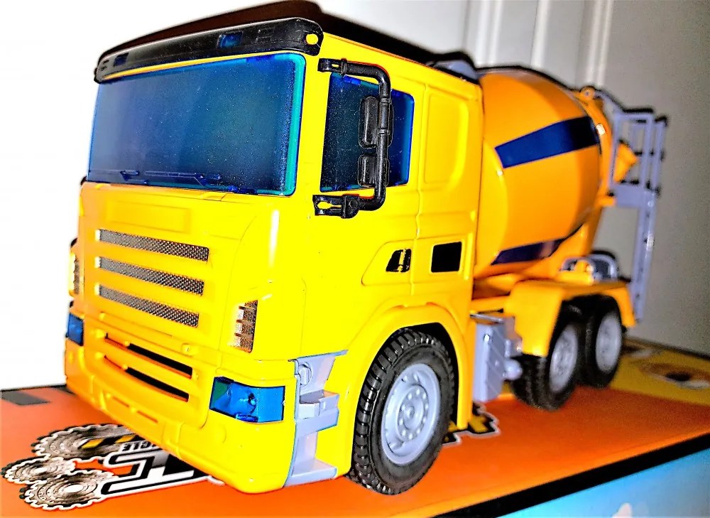 1:24 RC Távirányítós Zhorya Merci 30 Cm Rc Távirányítós Beton Mixer Kamion