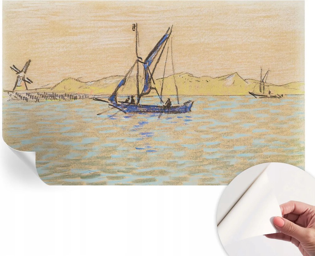 Dekoratív öntapadós fotótapéta Hálószobába Tenger nyugalom 416x254 cm