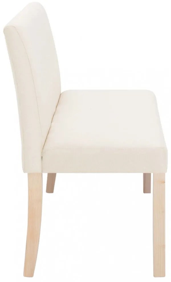krémszínű poliészter pad 139,5 cm