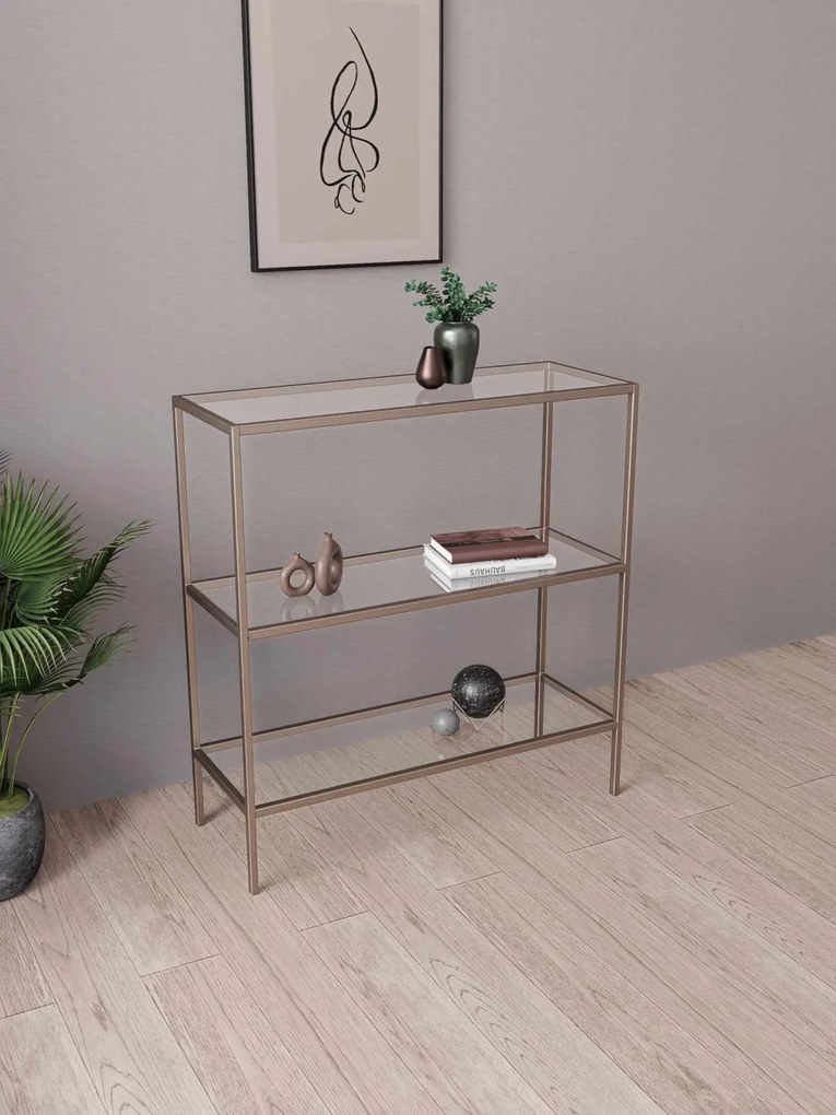 3 Katlı - Antique, Transparent