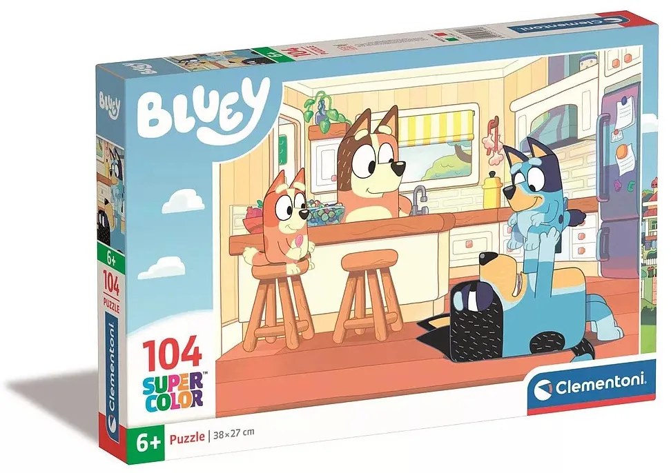 Bluey Kitchen 104 db-os puzzle Clementoni