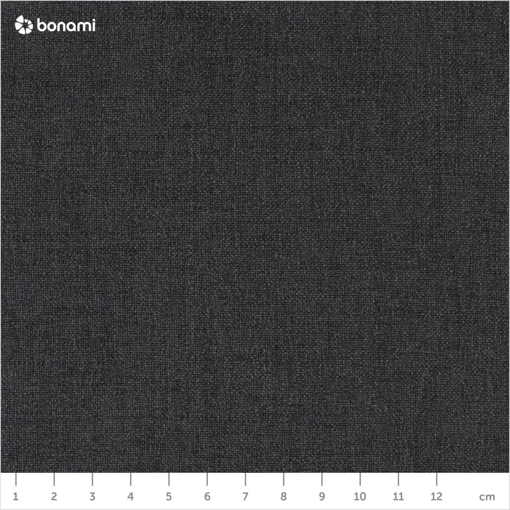 Antracitszürke boxspring ágy 180x200 cm Stockholm – Meise Möbel