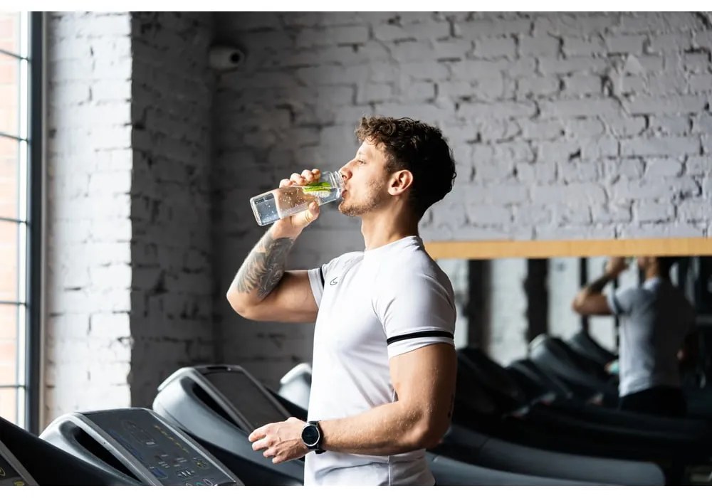 Fehér üveg ivópalack 540 ml Fuori – Vialli Design